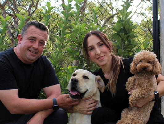 Lee and Fiona - the Owners